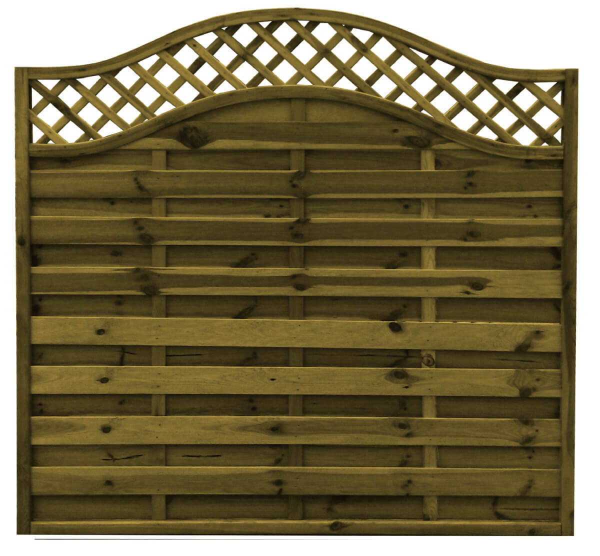 Florence Bow Top Panel with Trellis Pressure Treated