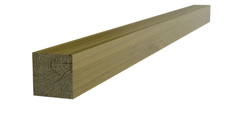 Fence Post (Not Pointed) Pressure Treated