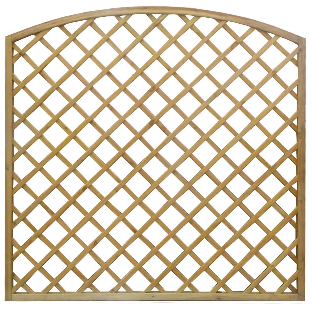 Bow Top Diagonal Wall Trellis