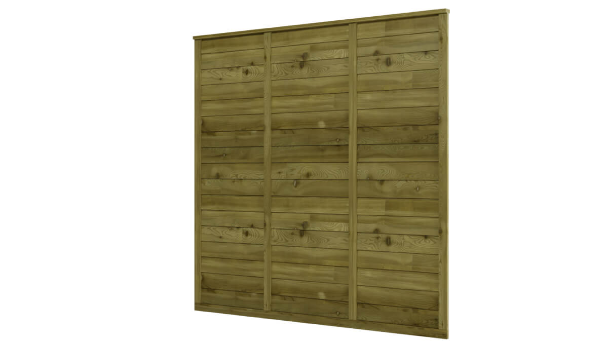 Shiplap Fencing Panels