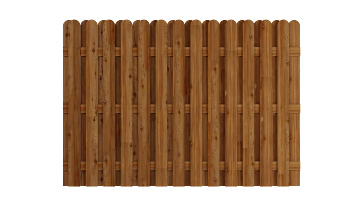 Hit & Miss Fence PAO Golden Brown